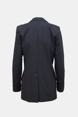 Smythe Wool Single Button Blazer