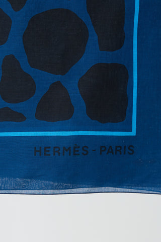 Hermès Sheer Printed Scarf
