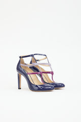 Jimmy Choo Patent Caged Pump