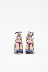 Jimmy Choo Patent Caged Pump