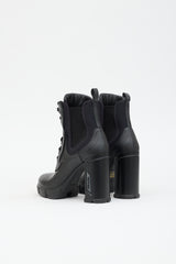 Prada Leather Combat Boot