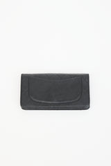 Chanel Vintage Quilted Leather L-Yen Wallet