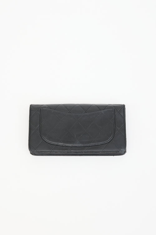 Chanel Vintage Quilted Leather L-Yen Wallet