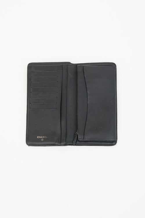 Chanel Vintage Quilted Leather L-Yen Wallet