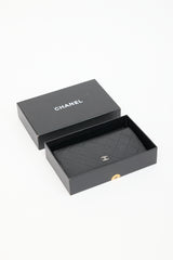 Chanel Vintage Quilted Leather L-Yen Wallet