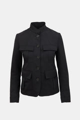 Nili Lotan Wool Twill Jacket