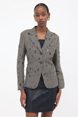 Acne Studios Distressed Contrast Blazer