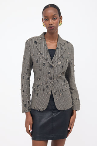Acne Studios Distressed Contrast Blazer