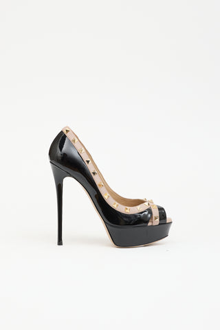 Valentino Patent Rockstud Pump