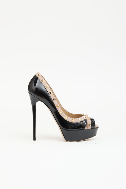 Valentino Patent Rockstud Pump