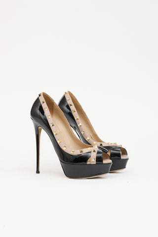 Valentino Patent Rockstud Pump