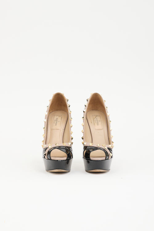 Valentino Patent Rockstud Pump