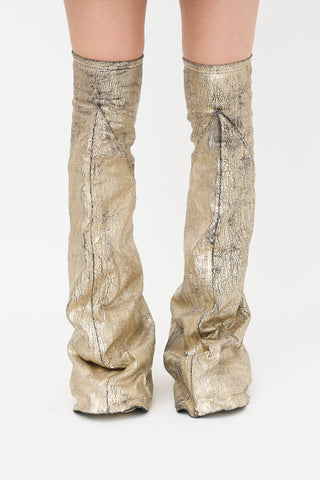 Rick Owens DRKSHDW Hollywood Fetish Boot
