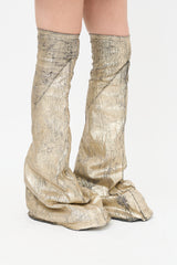 Rick Owens DRKSHDW Hollywood Fetish Boot