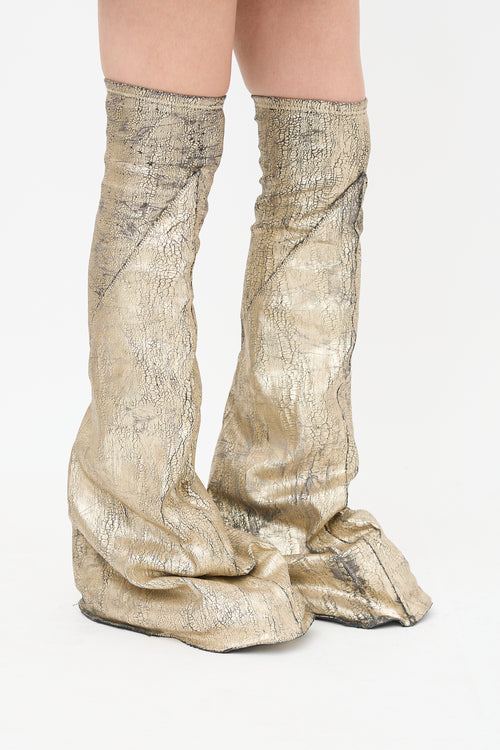 Rick Owens DRKSHDW Hollywood Fetish Boot