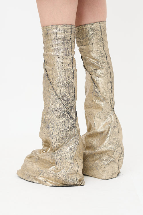 Rick Owens DRKSHDW Hollywood Fetish Boot