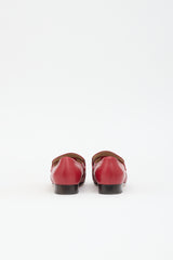 Valentino Leather Roman Stud Loafer