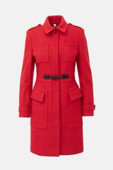 Burberry Wool Zip Coat