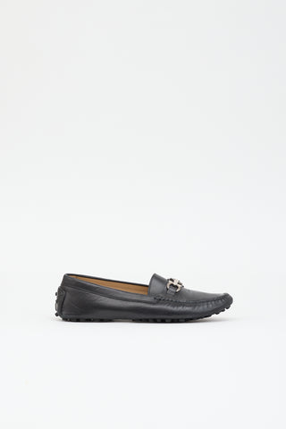 Ferragamo Leather Driving  Loafer