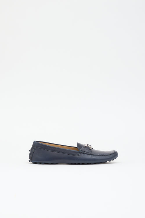 Ferragamo Leather Driving  Loafer