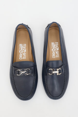 Ferragamo Leather Driving  Loafer