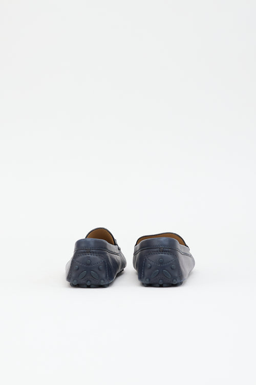 Ferragamo Leather Driving  Loafer