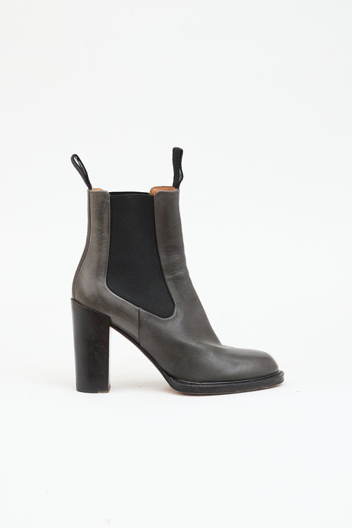 Celine Leather Chelsea Boot