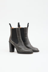 Celine Leather Chelsea Boot