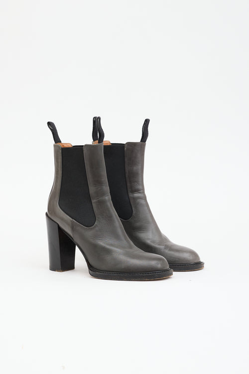 Celine Leather Chelsea Boot