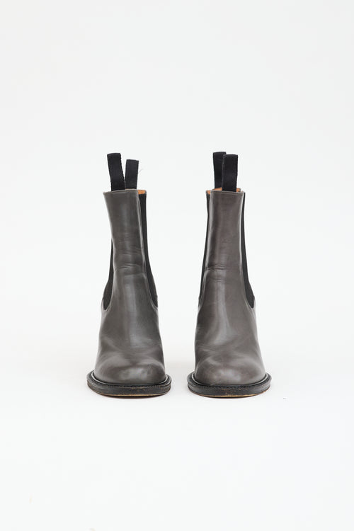 Celine Leather Chelsea Boot