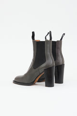 Celine Leather Chelsea Boot