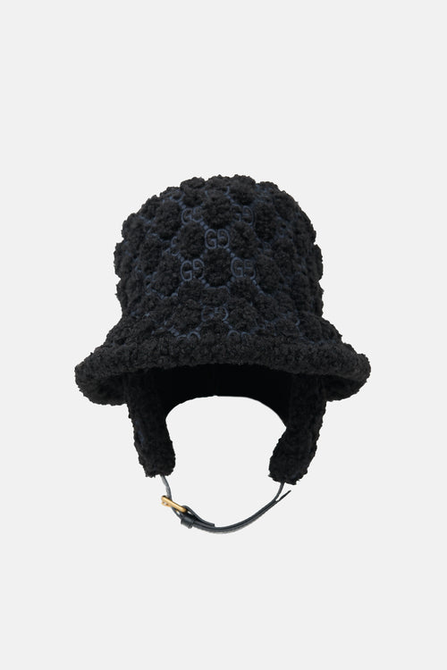 Gucci Bouclé GG Monogram Bucket Hat