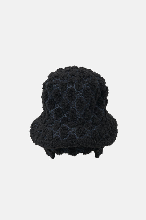 Gucci Bouclé GG Monogram Bucket Hat