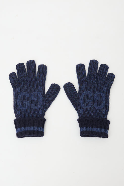 Gucci Cashmere GG Gloves