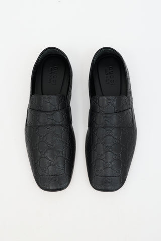 Gucci Leather Ragazzo GG Loafer