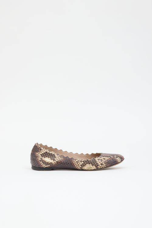 Chloé Leather Lauren Ballet Flat