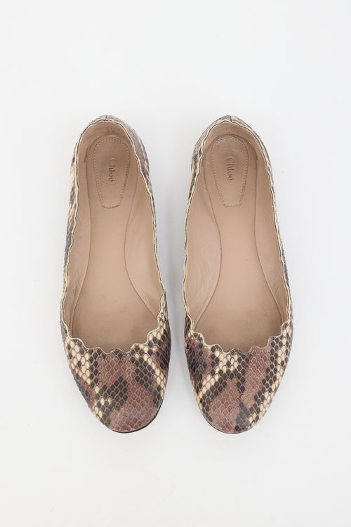 Chloé Leather Lauren Ballet Flat