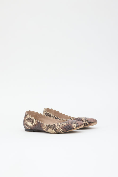 Chloé Leather Lauren Ballet Flat