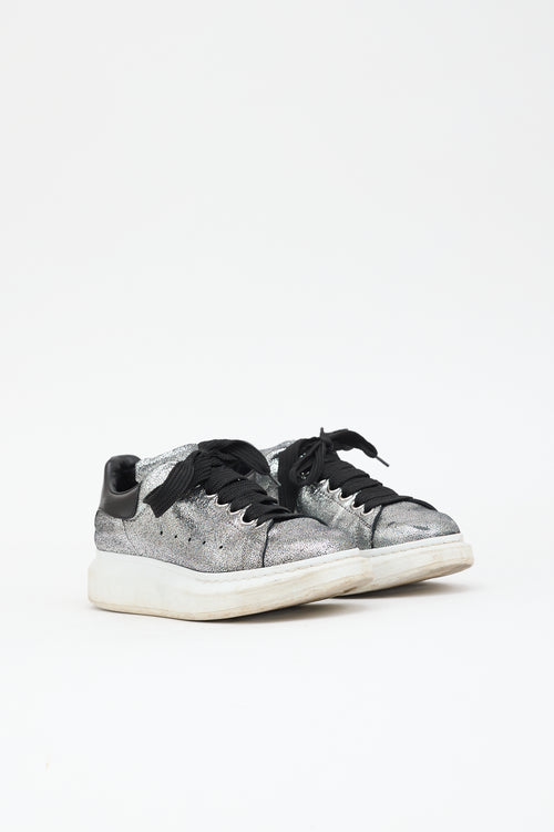 McQueen Metallic Oversized  Sneaker