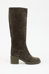 Gianvito Rossi Suede Hynde Boot