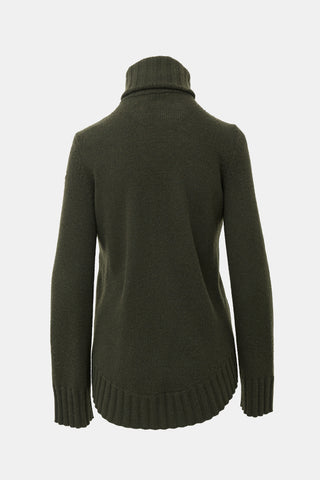 Moncler Wool Puffer Zip Cardigan