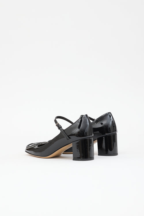 Valentino Patent VLogo Mary Jane Pump