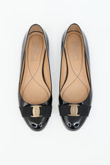 Ferragamo Patent Varina Flat