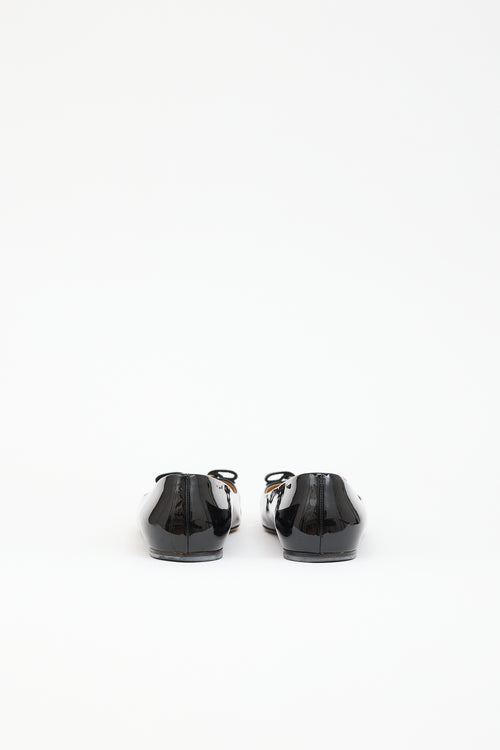 Ferragamo Patent Varina Flat