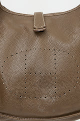 Hermès Etoupe Clemence Evelyne III PM Bag