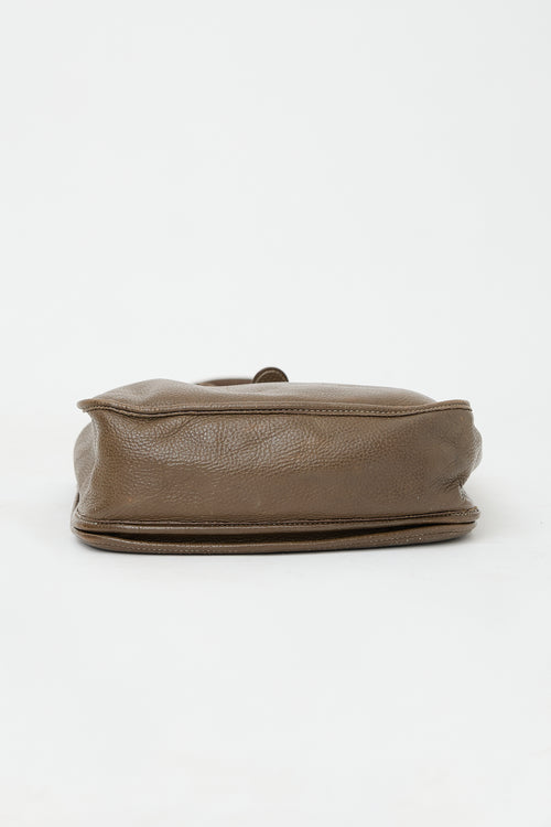 Hermès Etoupe Clemence Evelyne III PM Bag