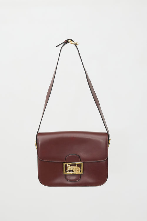 Celine Vintage Leather Sulky Shoulder Bag