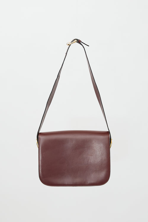 Celine Vintage Leather Sulky Shoulder Bag