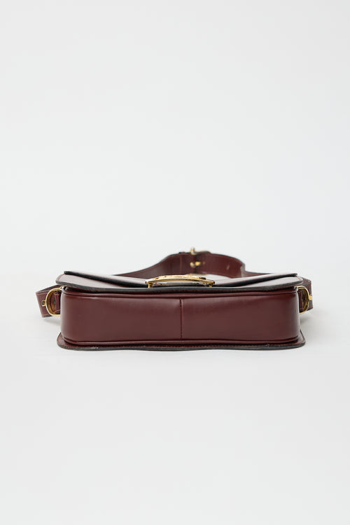 Celine Vintage Leather Sulky Shoulder Bag