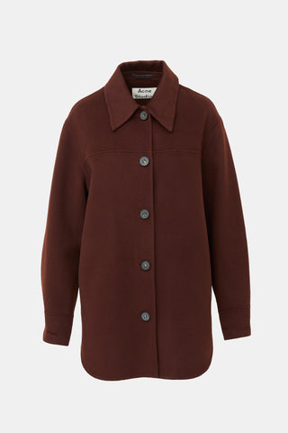 Acne Studios Brushed Wool Shirt Jacket